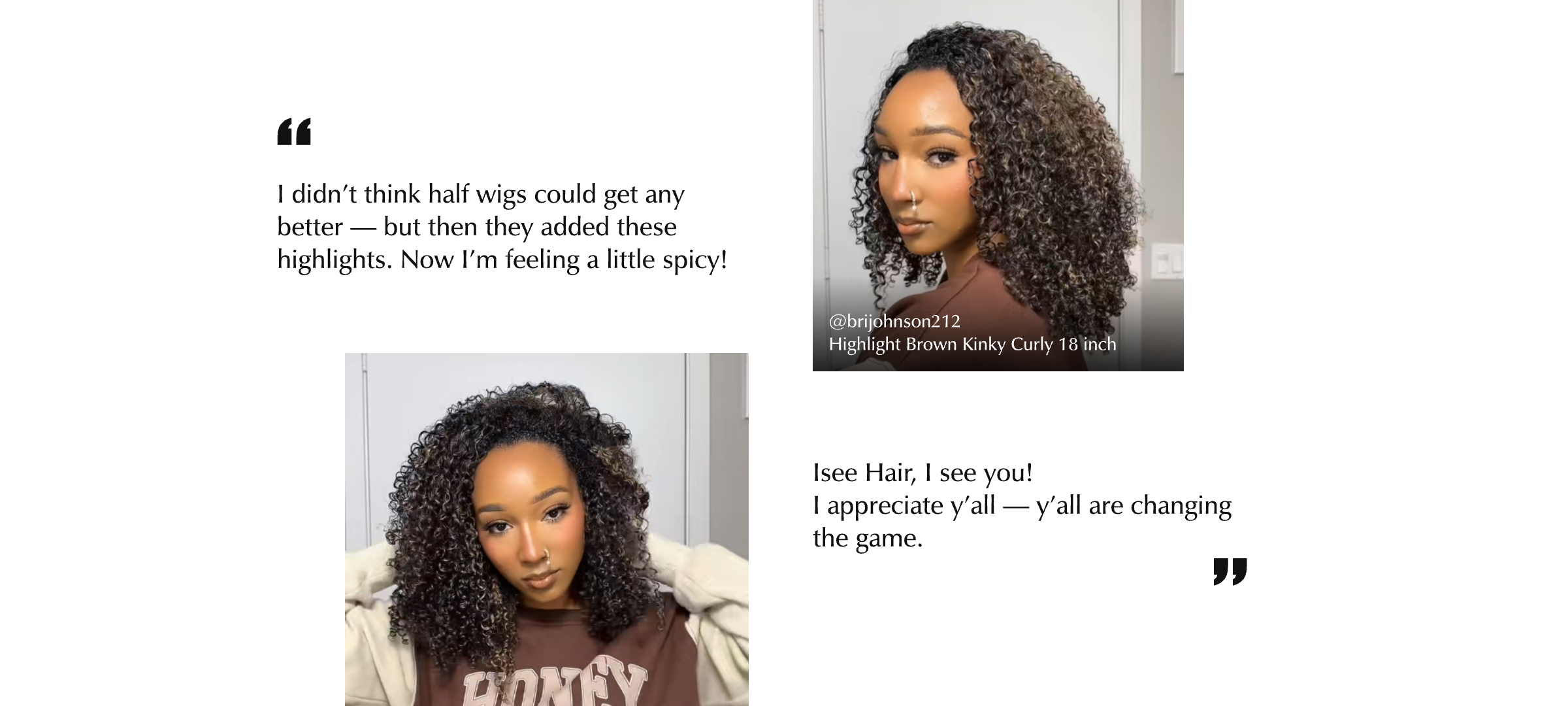 half wig