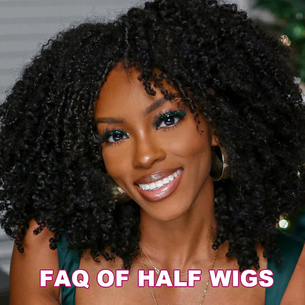 faq of half wigs