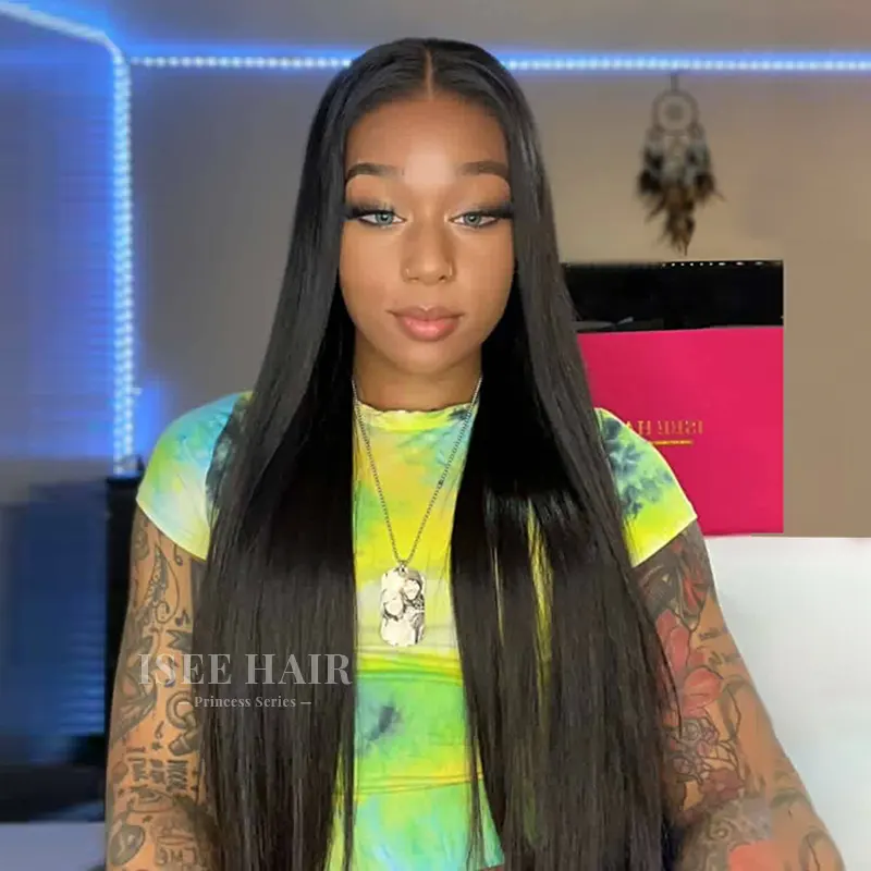 Ready To Wear Pre-Bleached Glueless Straight HD Lace Wig