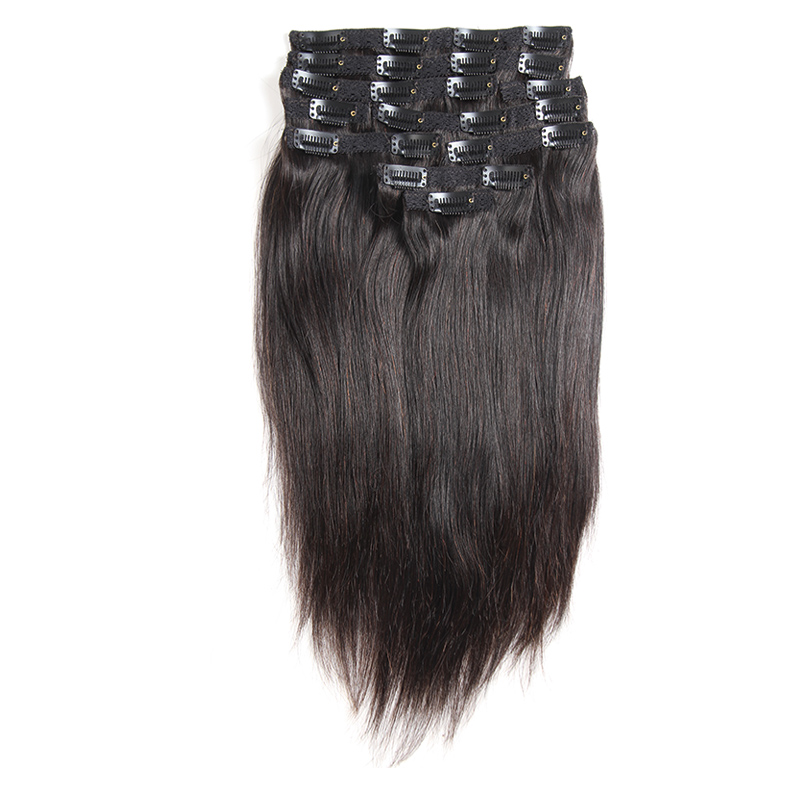 Silky Straight Clip Ins Buy Now Pay Later Hair Extensions