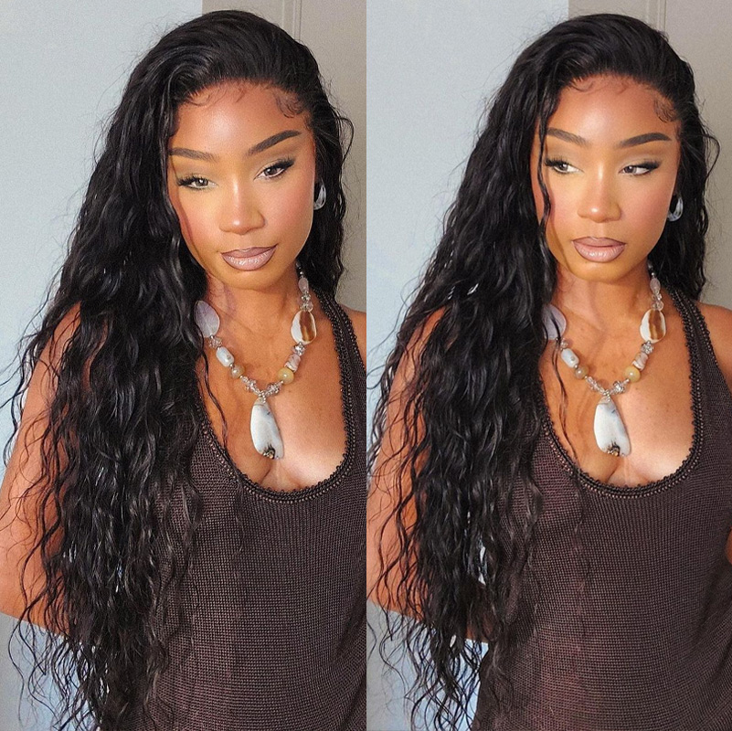 HD Undetectable Lace Wig Loose Deep Pre Plucked Wig