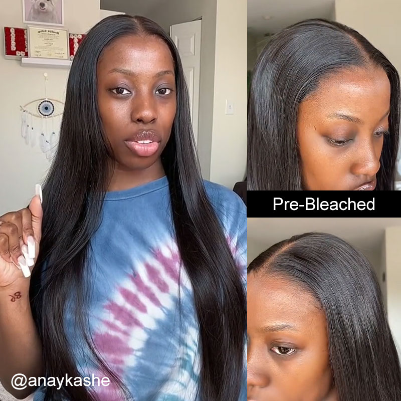 pre-bleached knots wig