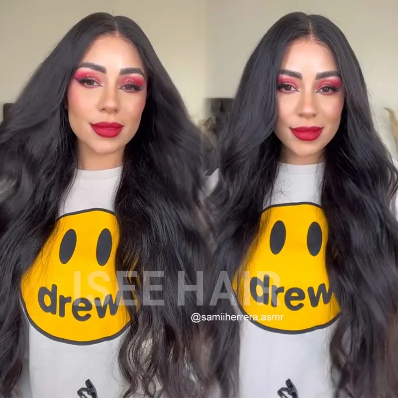 HD Lace Closure con la Línea del Cabello Natural