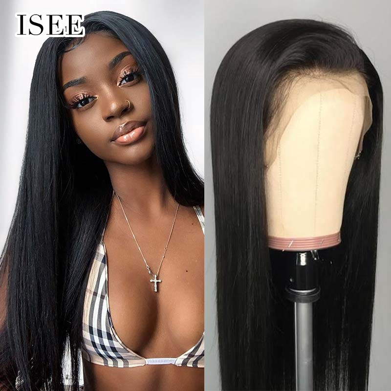 Human Hair Straight Hair Lace Front Wig