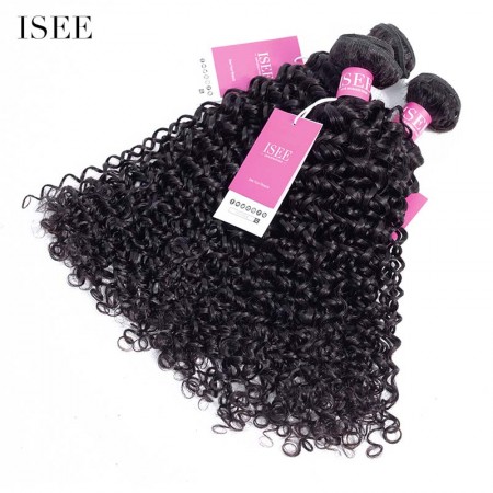 ISEE HAIR 10A Grade 100% Human Virgin Hair unprocessed Water Wave Bundles Deal