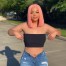 Salmon Pink Color Bob Straight Hair Lace Wigs | ISEE HAIR
