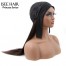 ISEEHAIR Straight Headband Wig Human Hair Glueless Wig