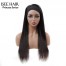 ISEEHAIR Straight Headband Wig Human Hair Glueless Wig