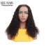 ISEE HAIR New Arrival Upart Wig , Natural Black Water Wave Wigs
