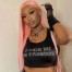 Salmon Pink Color 13*4 Lace Front Wig 