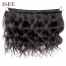 ISEE HAIR Body Wave Bundles with Frontal 10A Grade 100% Human Virgin Hair unprocessed