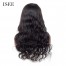 ISEE HAIR Body Wave Lace Front Wig Pre Plucked Human Hair Wigs