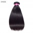 ISEE HAIR 14A Grade 100% Human Virgin Hair Straight Hair 3 Bundles with Closure Deal