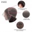 ISEE 150% Density Lace Front Wig Straight, 100% Human Virgin Hair Straight