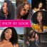 ISEE HAIR Kinky Curly Lace Front Wigs 180% Density Human Virgin Hair Wigs
