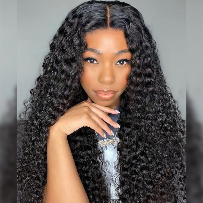 ISEE HAIR Water Wave Wear & Go Pre Plucked Glueless Wigs