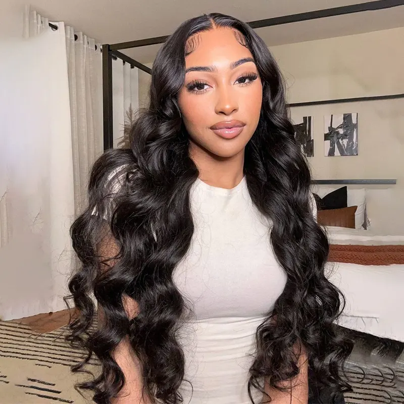 Undetectable HD Lace Body Wave Human Hair Wigs
