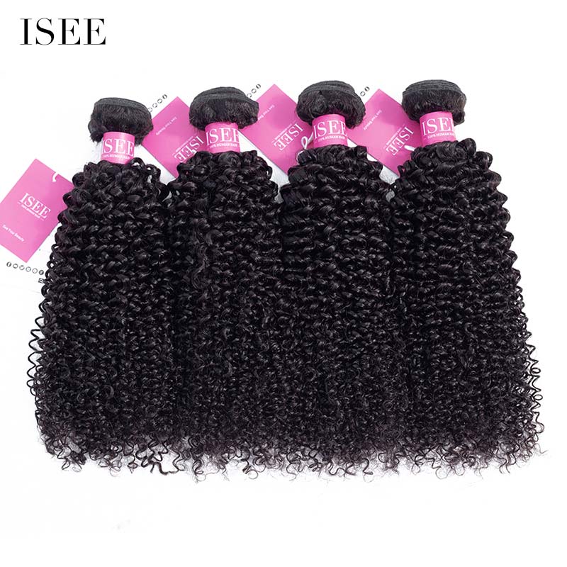 Kinky Curly Weaves 10A Grade 100% Human Virgin Hair