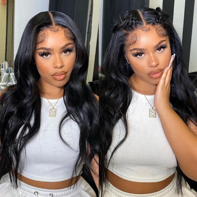 Air Lace Wig Body Wave Human Hair Melted Hairline Wigs