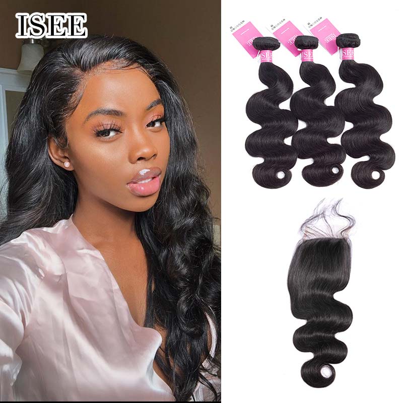 10A Body Wave Bundles With Closure
