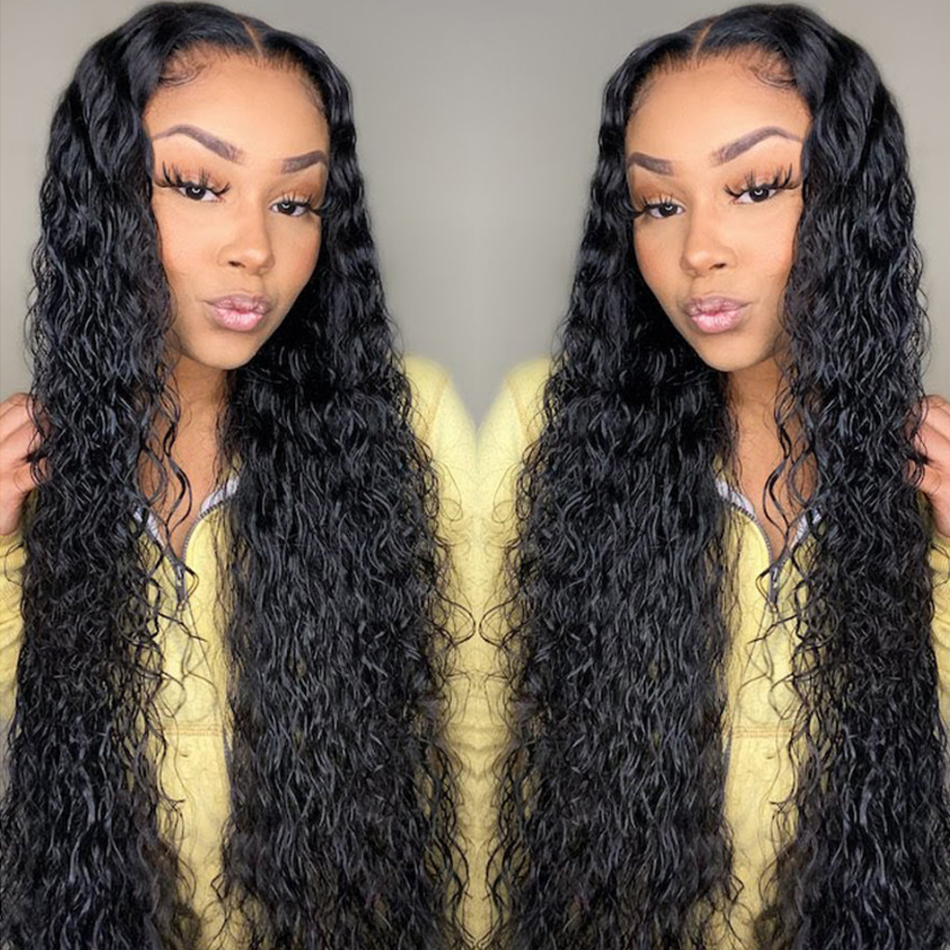 Super Long Brazilian Water Wave Wet And Wavy Wigs