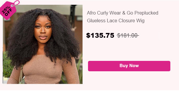 afro curly lace closure wig