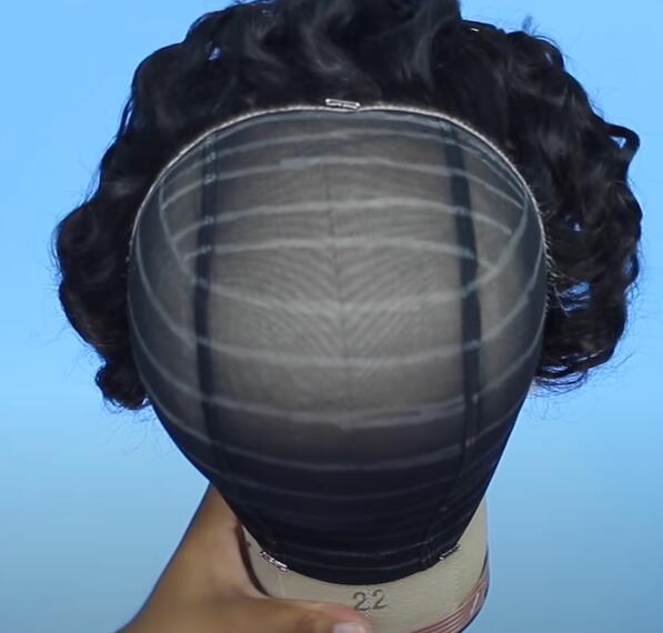How to Make A Wig trace the outline onto the wig cap