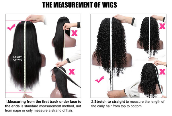 Wig Length Chart 