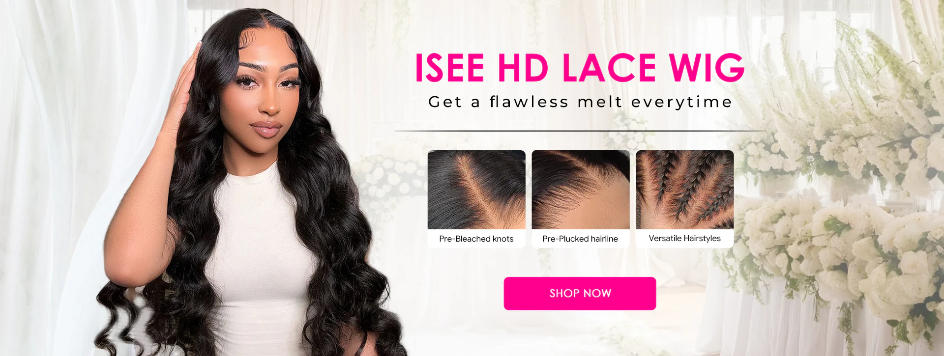 ISEE Wedding Season Sale HD Lace Wig