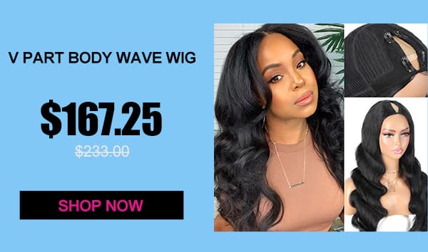 Breathability And Comfort, V Part Wig For Summer