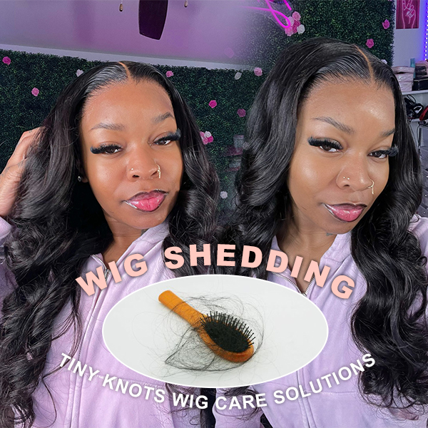 wig shedding tiny knots wig care solutions
